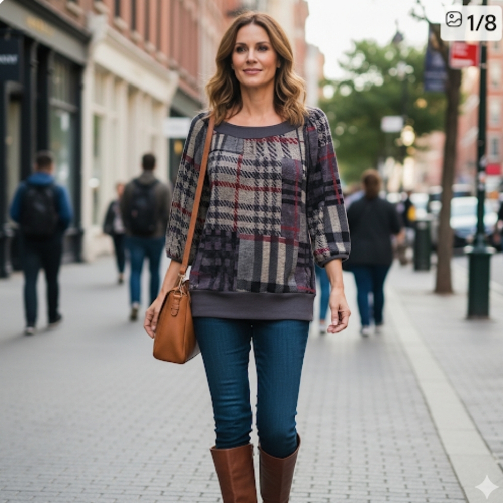 Time square blouse